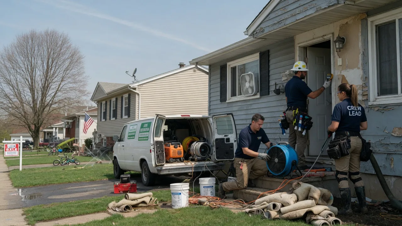 Flood Cleanup in Uniopolis, OH near me