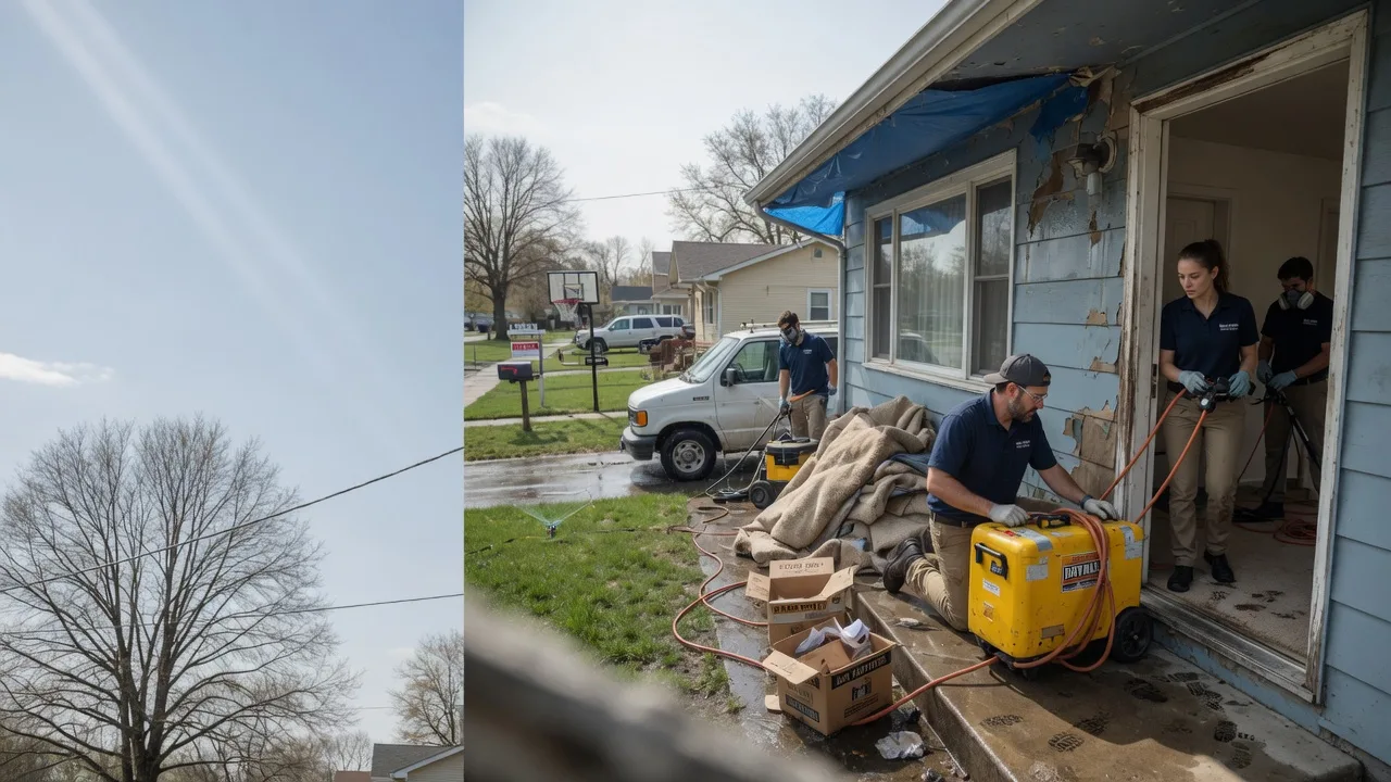 Basement Flood Cleanup in Uniopolis, OH near me